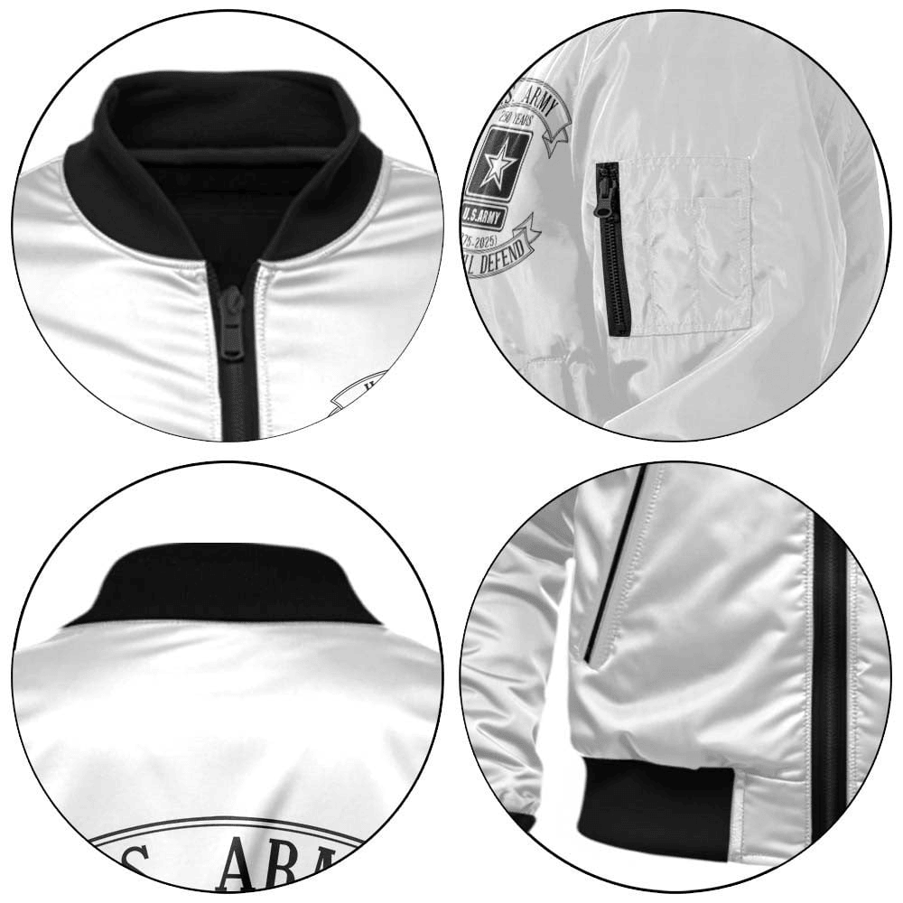 US Army Personalized The 250th Army Birthday Bomber Jacket #00CB148