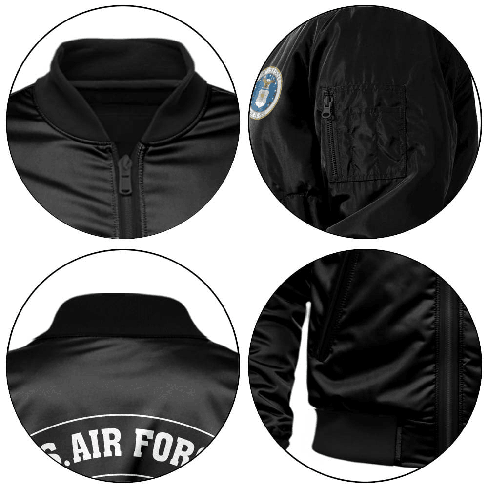 US Air Force (USAF) Customized U.S. Air Force Legacy Bomber Jacket #00CB157