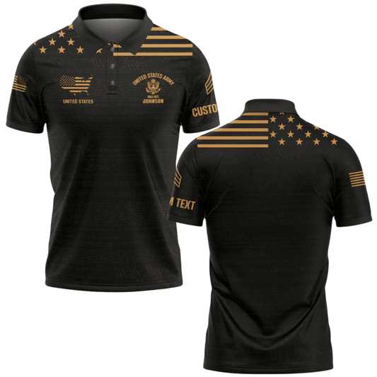 US Veteran Customized U.S Veteran Polo Shirt #000B151