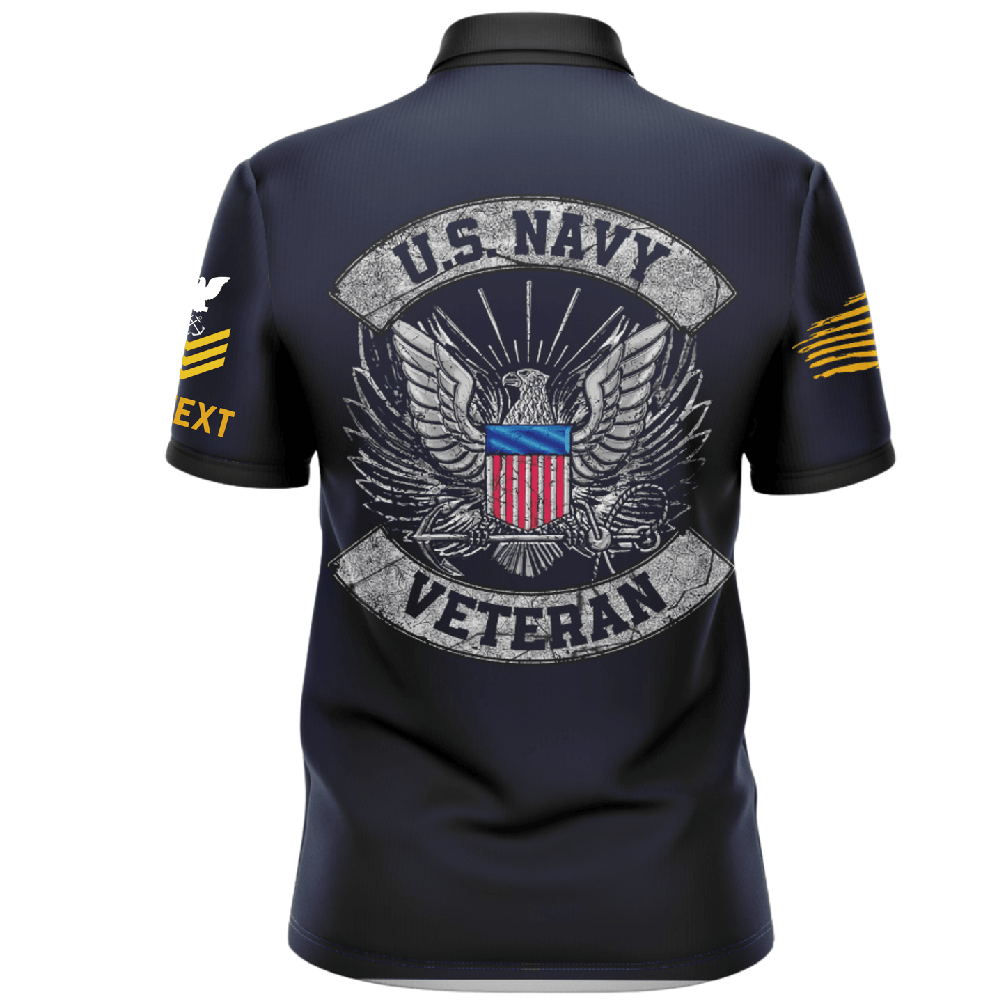 US Navy Veteran Personalized Polo Shirt #000B153