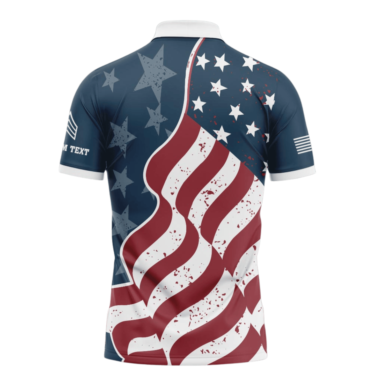 US Veteran Personalized We The People Polo Shirt #000B158