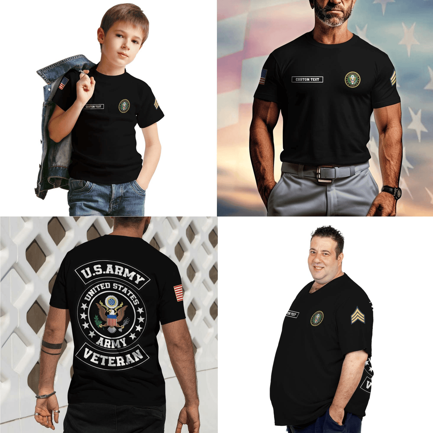 US Veteran Customized US Veteran Legacy T-Shirt #00AB118