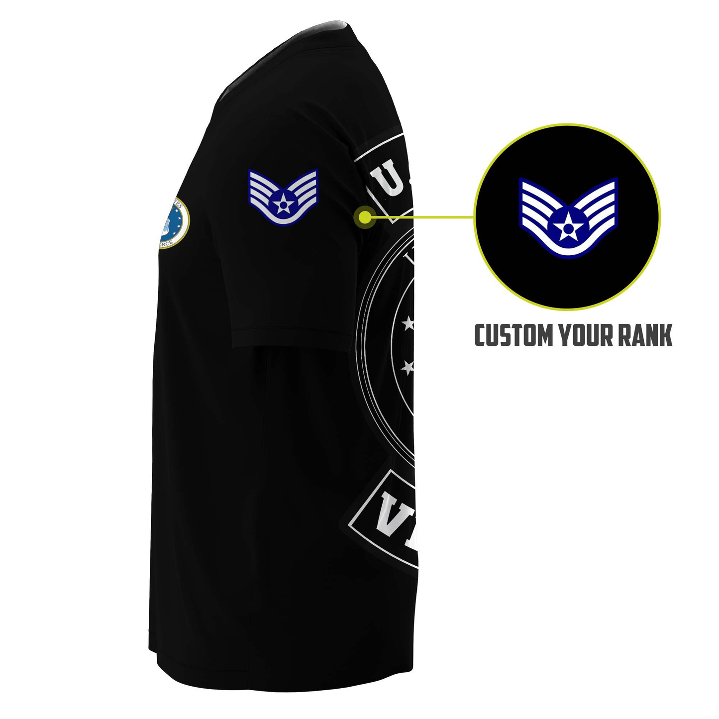 US Air Force (USAF) Customized U.S. Air Force Legacy T-Shirt #00AB121