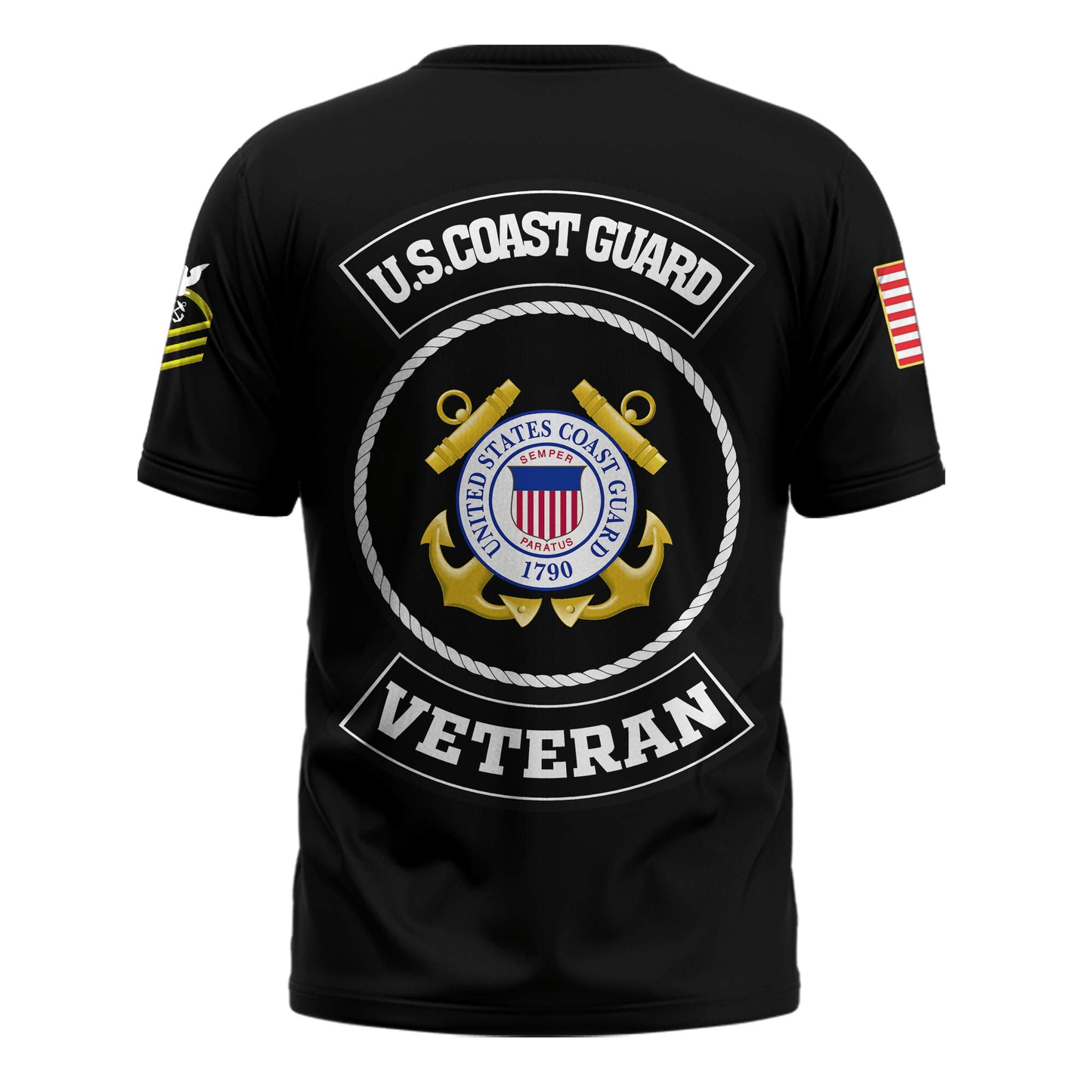 US Coast Guard (USCG) Customized U.S. Coast Guard Legacy T-Shirt #00AB122