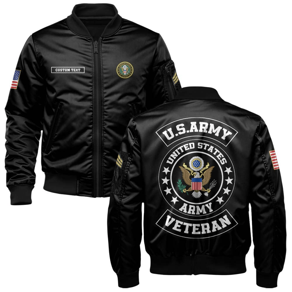US Army Customized U.S. Army Legacy Bomber Jacket #00CB155