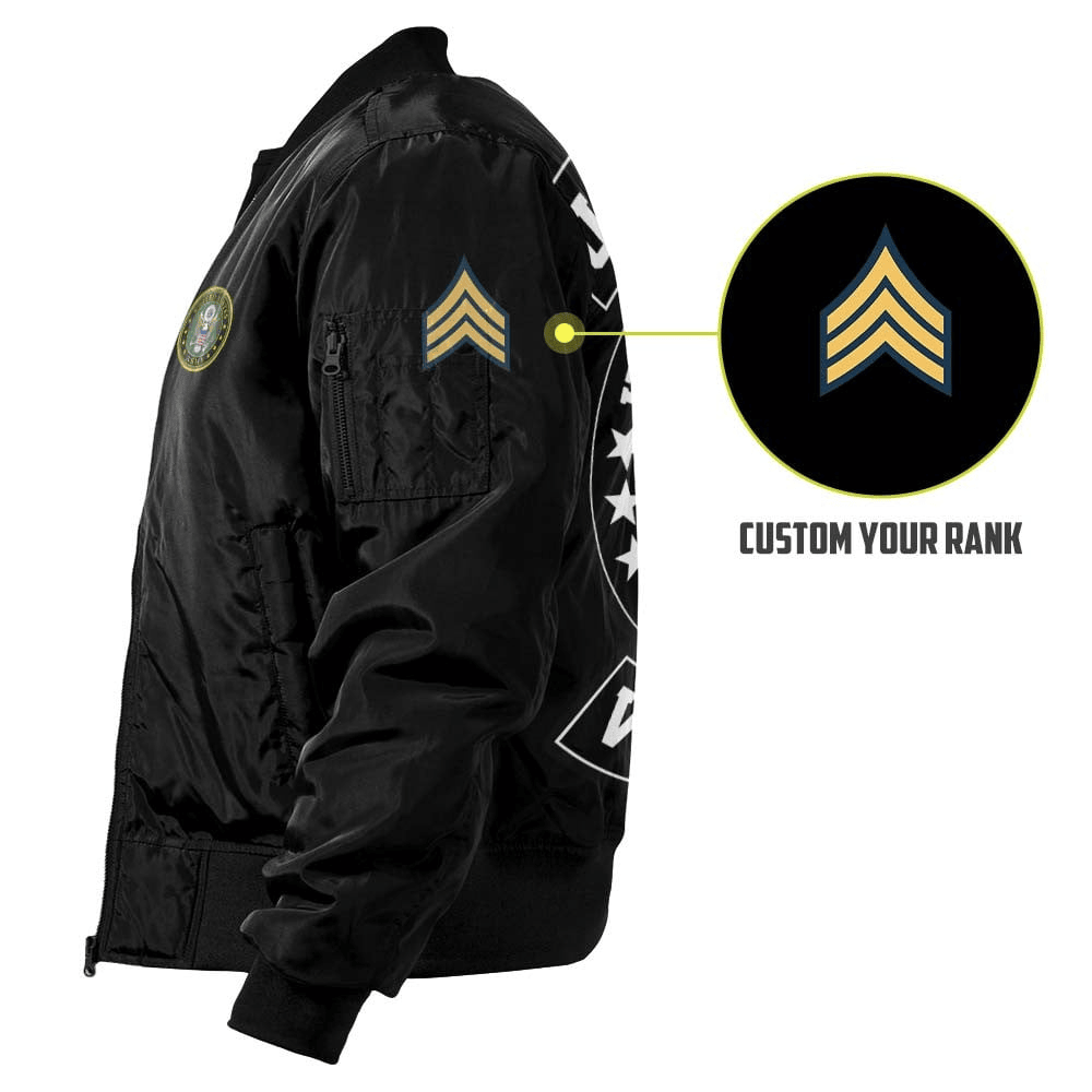 US Army Customized U.S. Army Legacy Bomber Jacket #00CB155