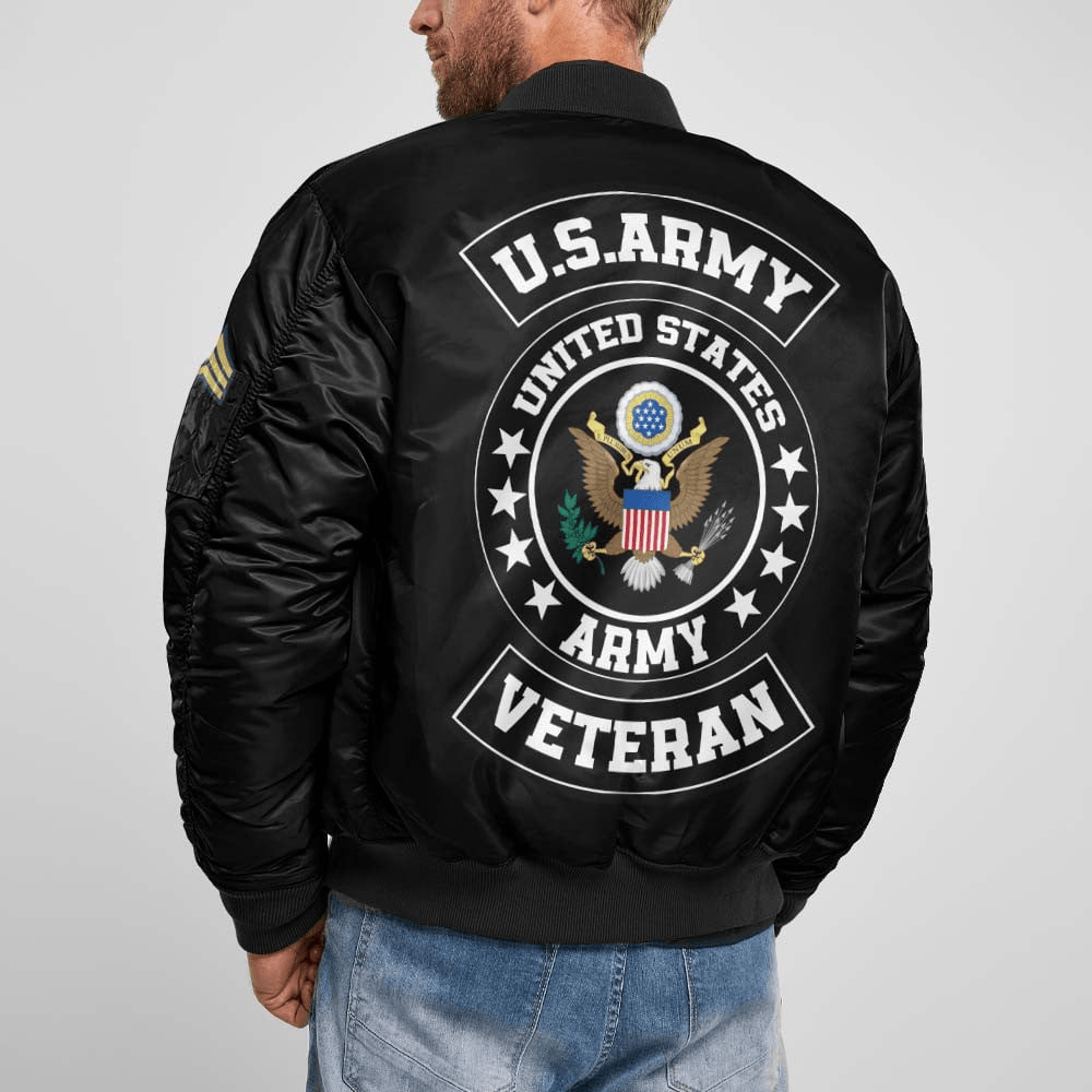 US Army Customized U.S. Army Legacy Bomber Jacket #00CB155